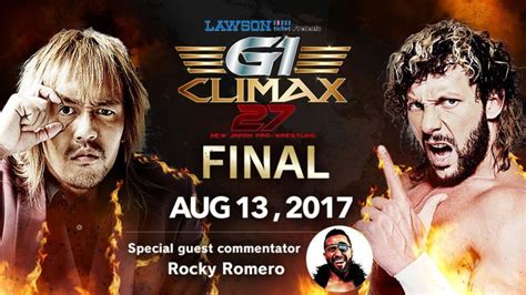 Tetsuya Naito vs. Kenny Omega in G1 CLIMAX 27 Final 